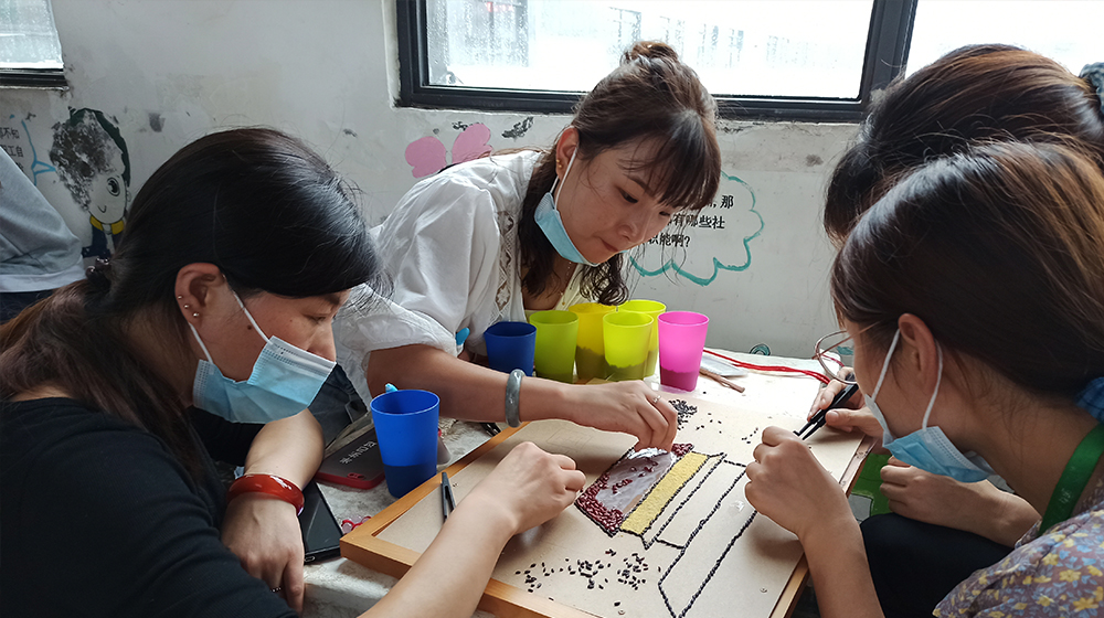 【郑州】点豆成画，妙哉！
