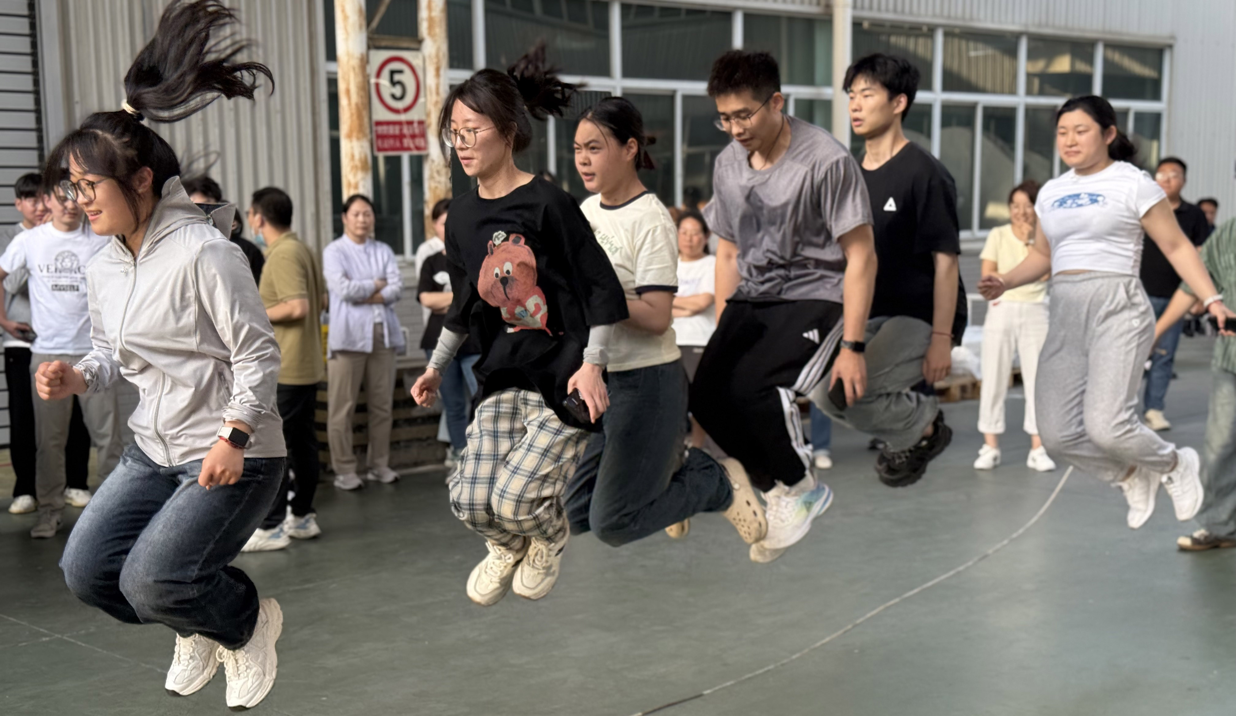 【昆山】健身达人比拼跳绳