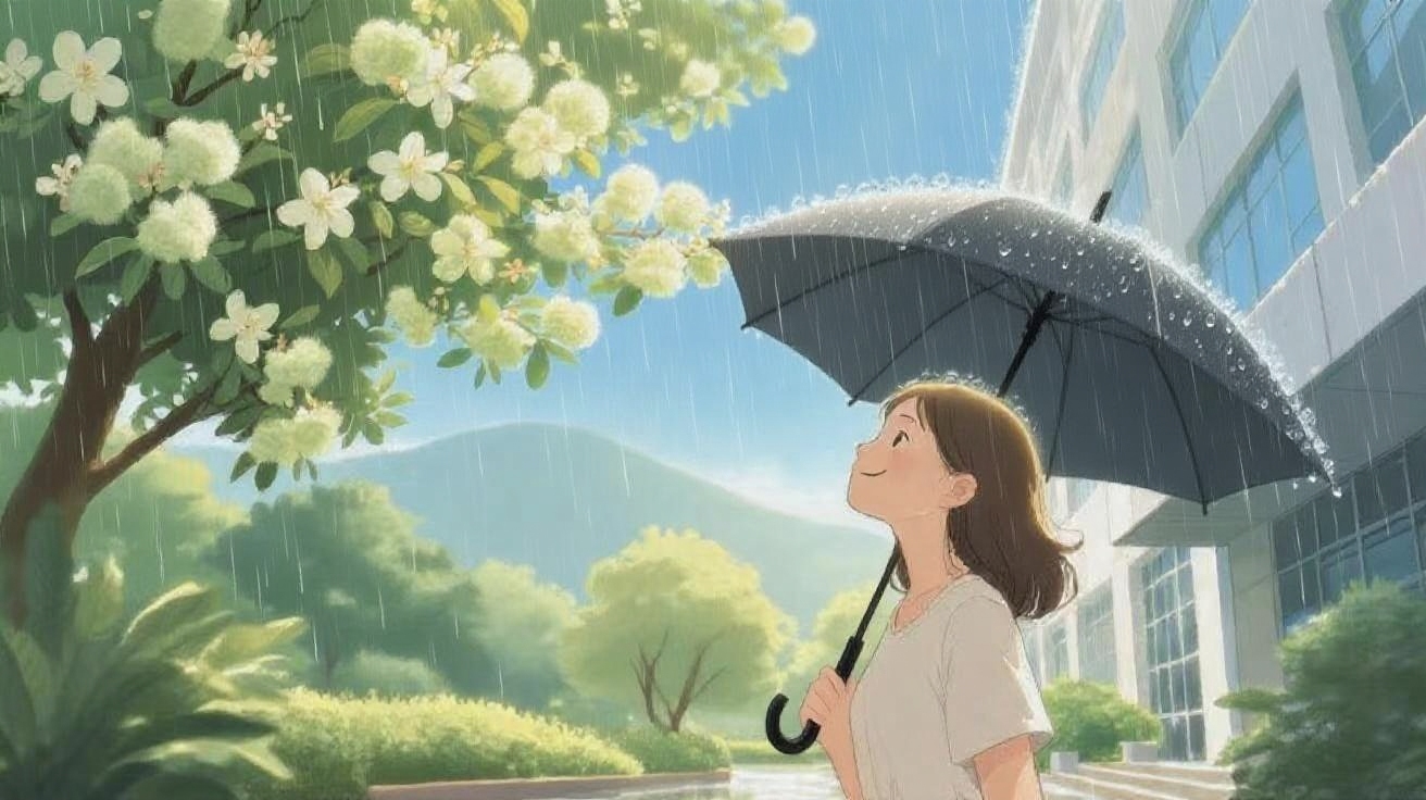 【情感传真】梅雨杜英